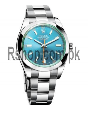 Rolex Milgauss Z Blue Dial replica watches in karachi, 