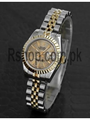 Rolex Lady-Datejust Two Tone Watch Price in Pakistan