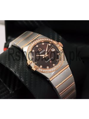 Omega Constellation Brown Dial Watch Price in Pakistan