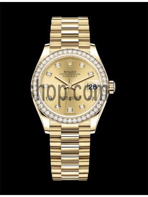 Rolex Datejust Yellow Gold Swiss Watch Price in Pakistan