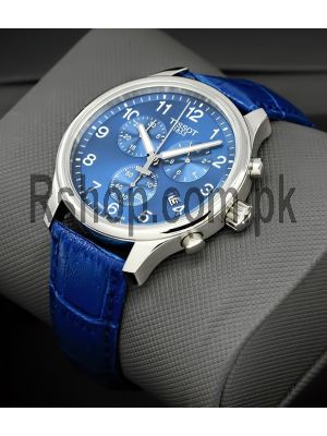 Tissot Chrono Blue Dial Blue Strap Watch Price in Pakistan