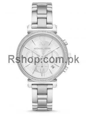 Michael Kors Womens Sofie Silver Tone stainless Steel Watch Price in Pakistan