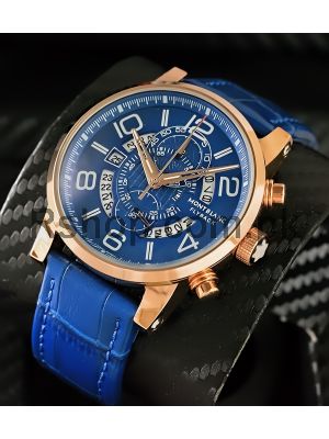 Montblanc Flyback Blue Limited Edition Watch Price in Pakistan