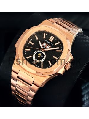 Patek Philippe Nautilus Rose Gold DayDate Watch Price in Pakistan
