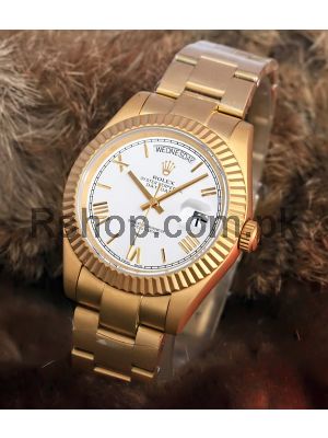 Rolex Day-Date 40 Titanium Gold Watches