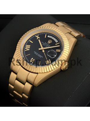 Rolex Day-Date 40 Titanium Gold Men Watch, 