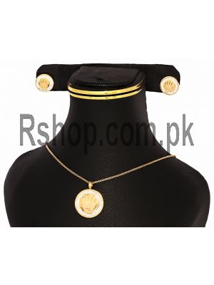 Rolex Fashion Jewelry Set Price in Pakistan