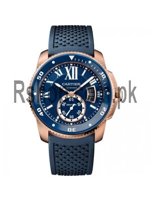 Cartier Calibre de Cartier Blue Men's WGCA0010 Watch Price in Pakistan