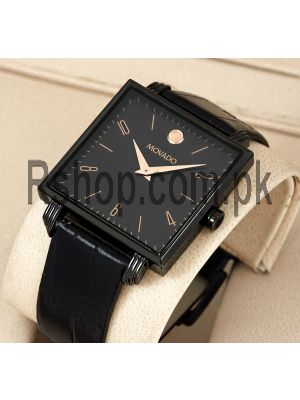 Movado Black DIal Watch Price in Pakistan