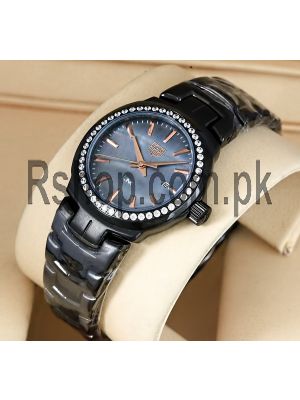 TAG Heuer Lady Link Mother of Pearl Dial Black Ceramic Watch Price in Pakistan