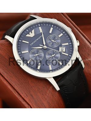 Emporio Armani Blue Dial Men Wrist Watch Price in Pakistan