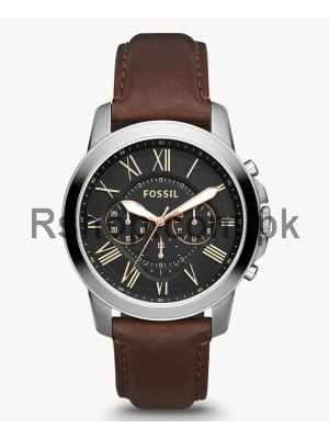 Fossil Grant Chronograph Brown Leather Watch FS4813  (Same as Original) Price in Pakistan